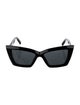 Saint Laurent Cat-Eye Tinted Sunglasses