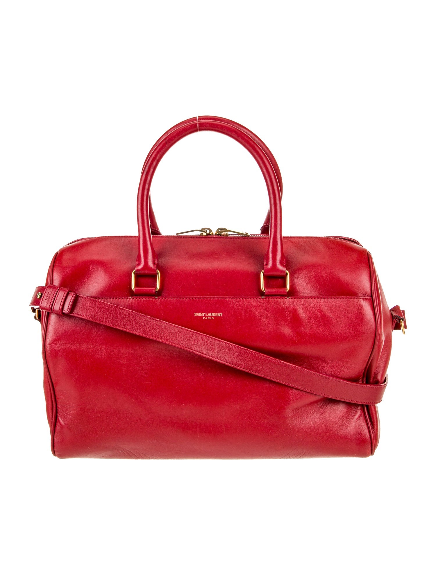 Saint Laurent Leather Classic Duffle 6