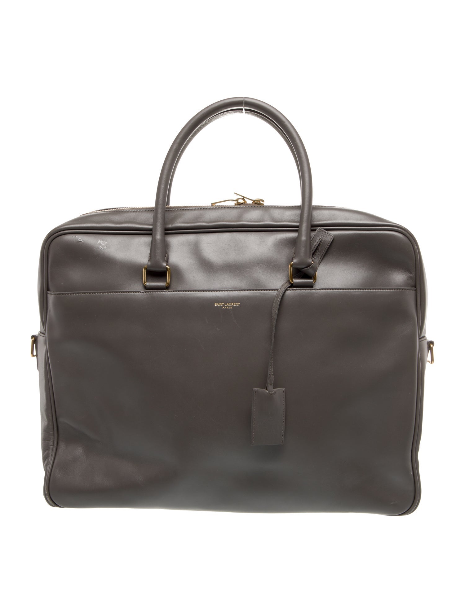 Saint Laurent Leather Top Handle Bag