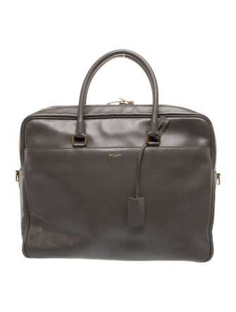 Saint Laurent Leather Top Handle Bag