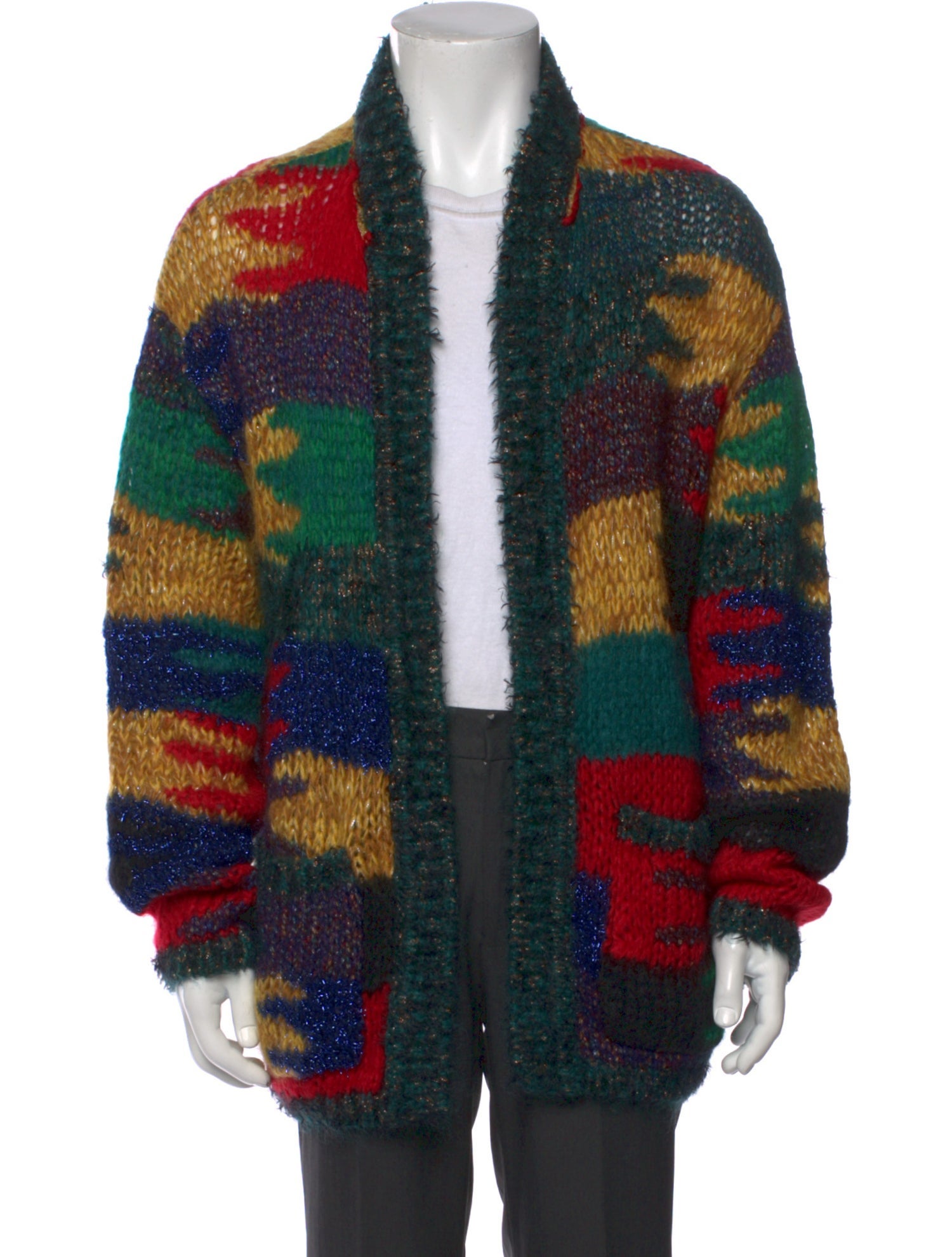 Saint Laurent 2018 Printed Cardigan