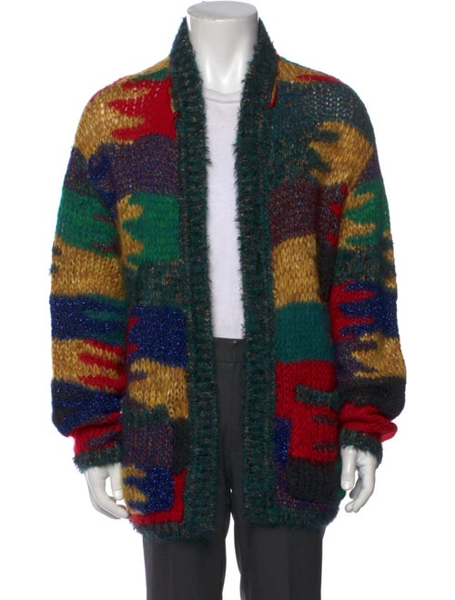 Saint Laurent 2018 Printed Cardigan