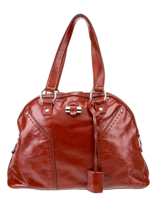 Yves Saint Laurent Patent Leather Shoulder Bag