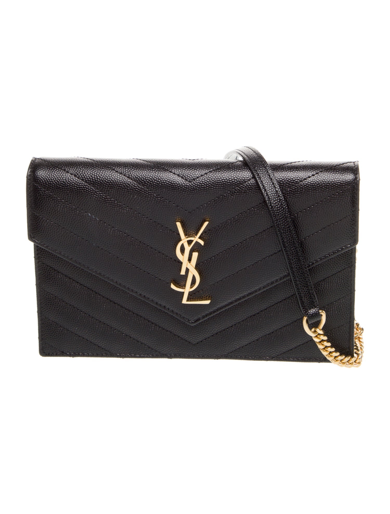 Saint Laurent Leather Envelope