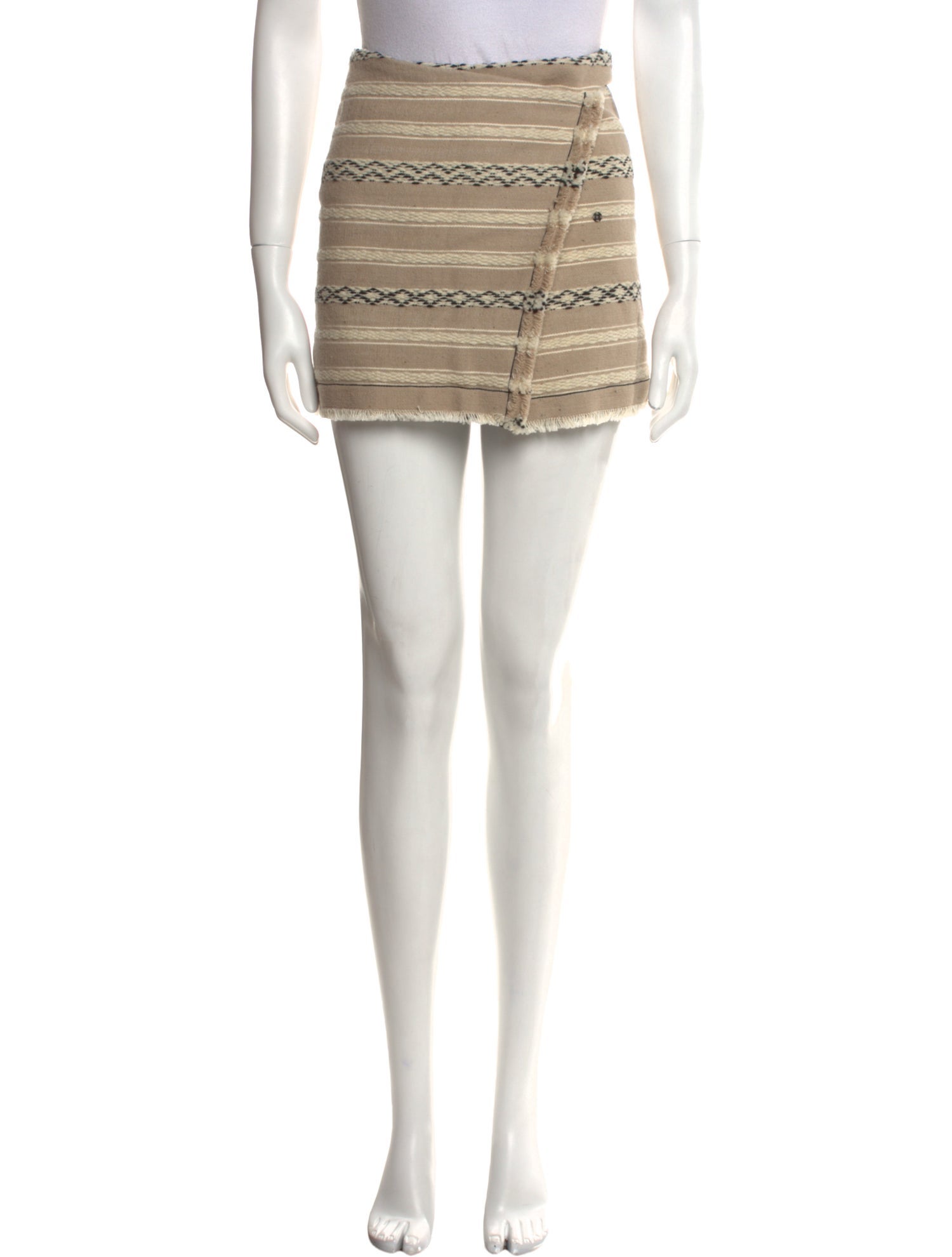 Saint Laurent Wool Mini Skirt w/ Tags