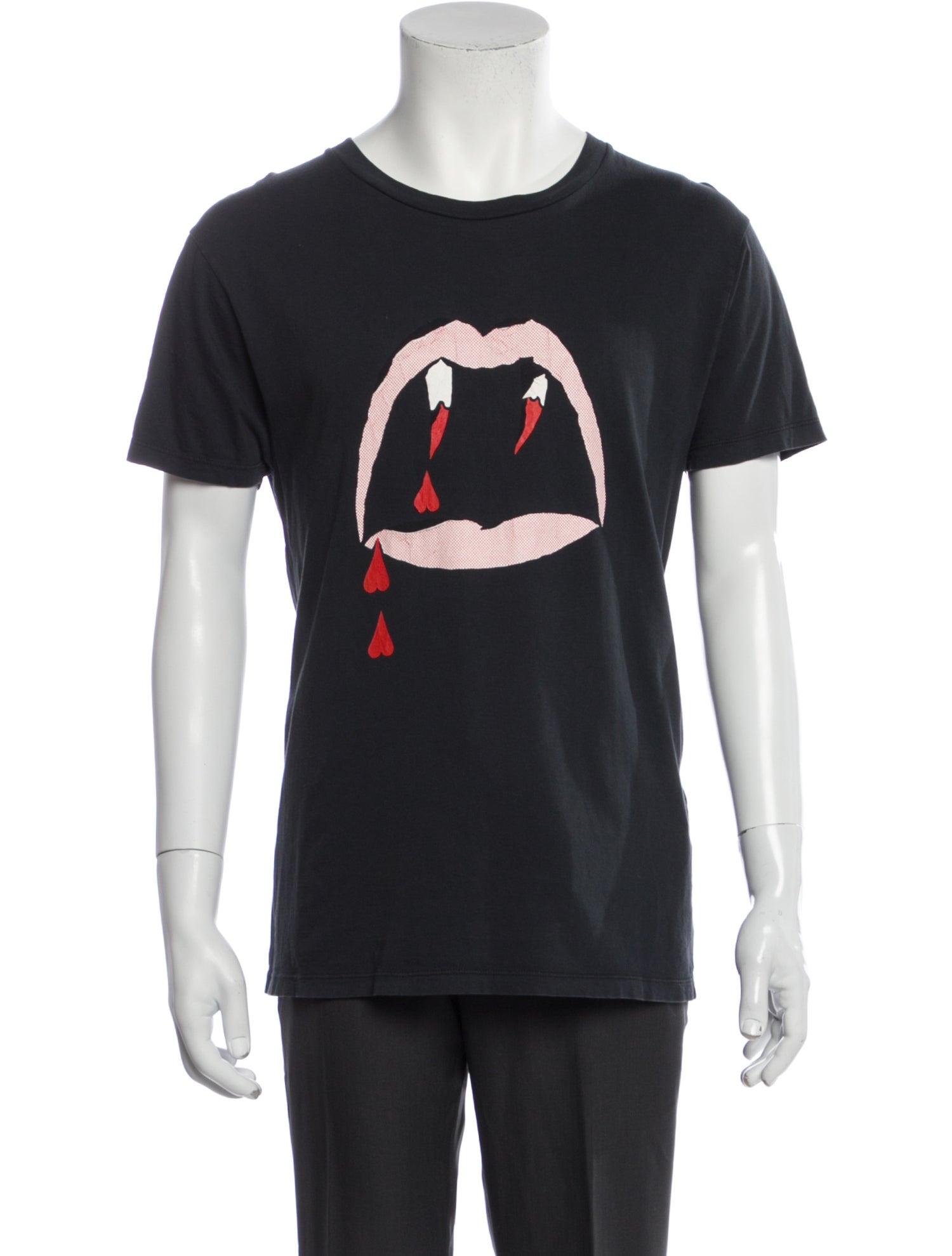 Saint Laurent 2016 Graphic Print T-Shirt