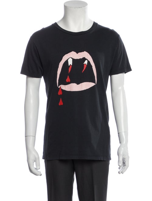 Saint Laurent 2016 Graphic Print T-Shirt