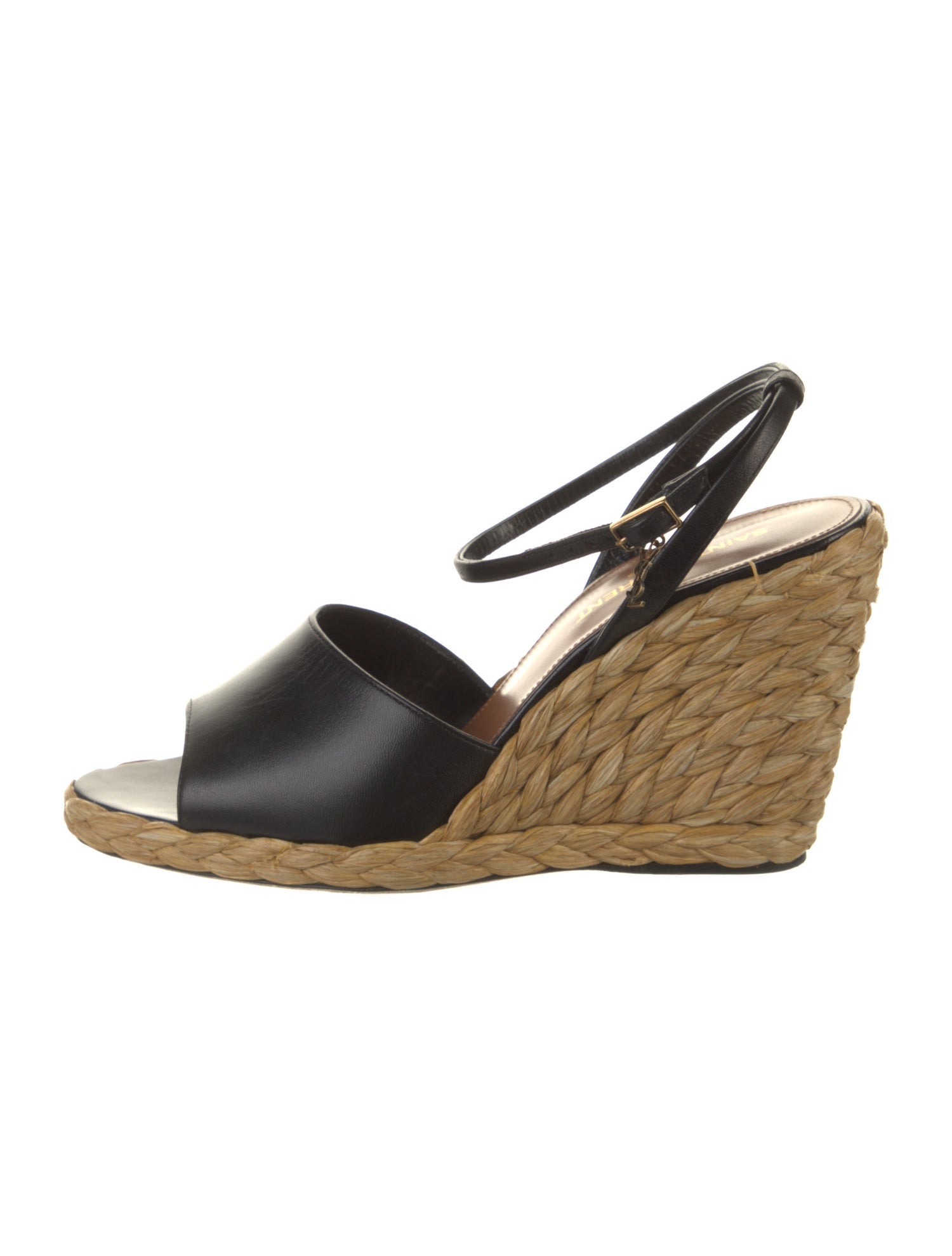 Saint Laurent Leather Espadrilles