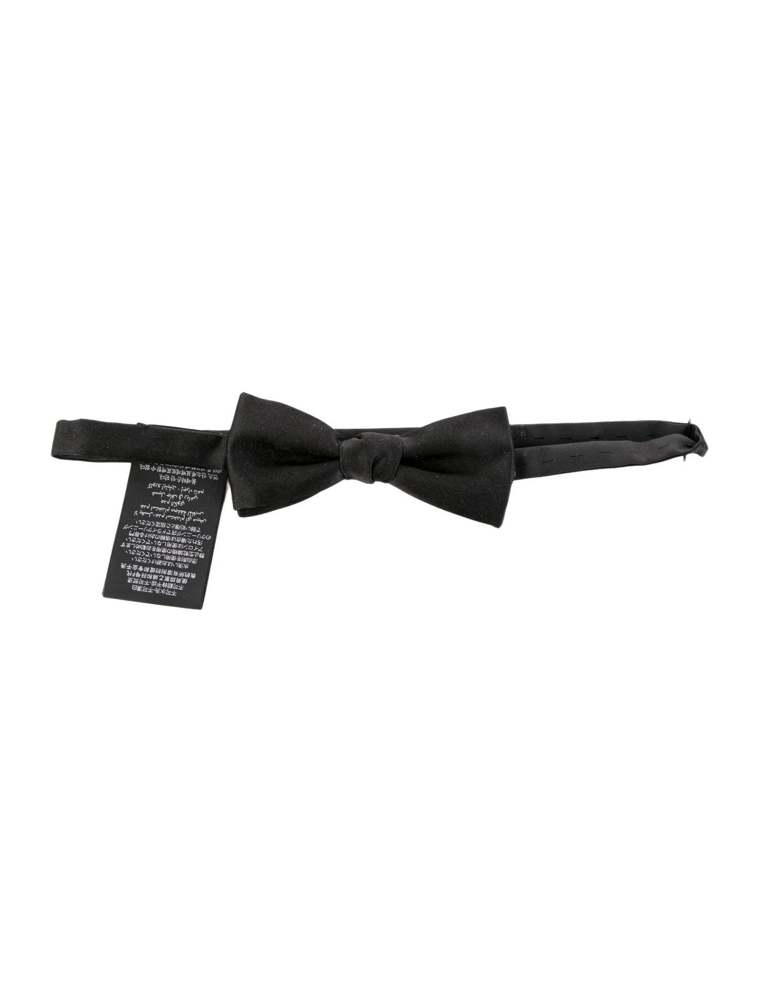 Saint Laurent Silk Bow Tie