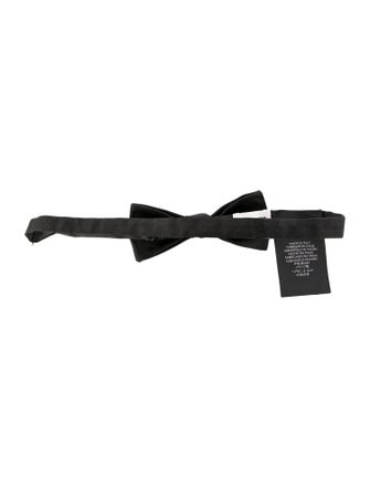 Saint Laurent Silk Bow Tie