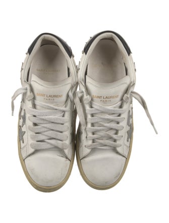 Saint Laurent Leather Sneakers