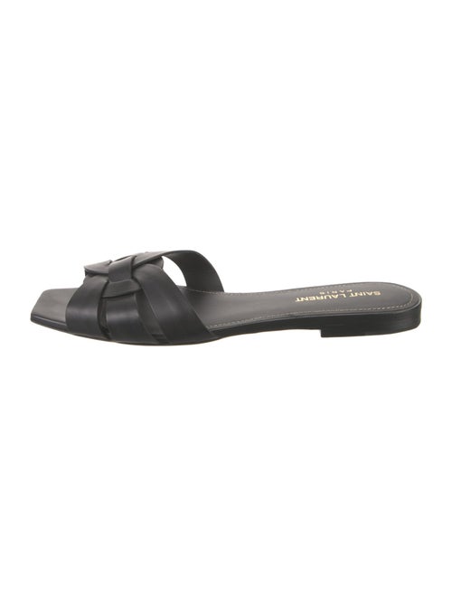 Saint Laurent Leather Slides