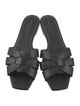Saint Laurent Leather Slides