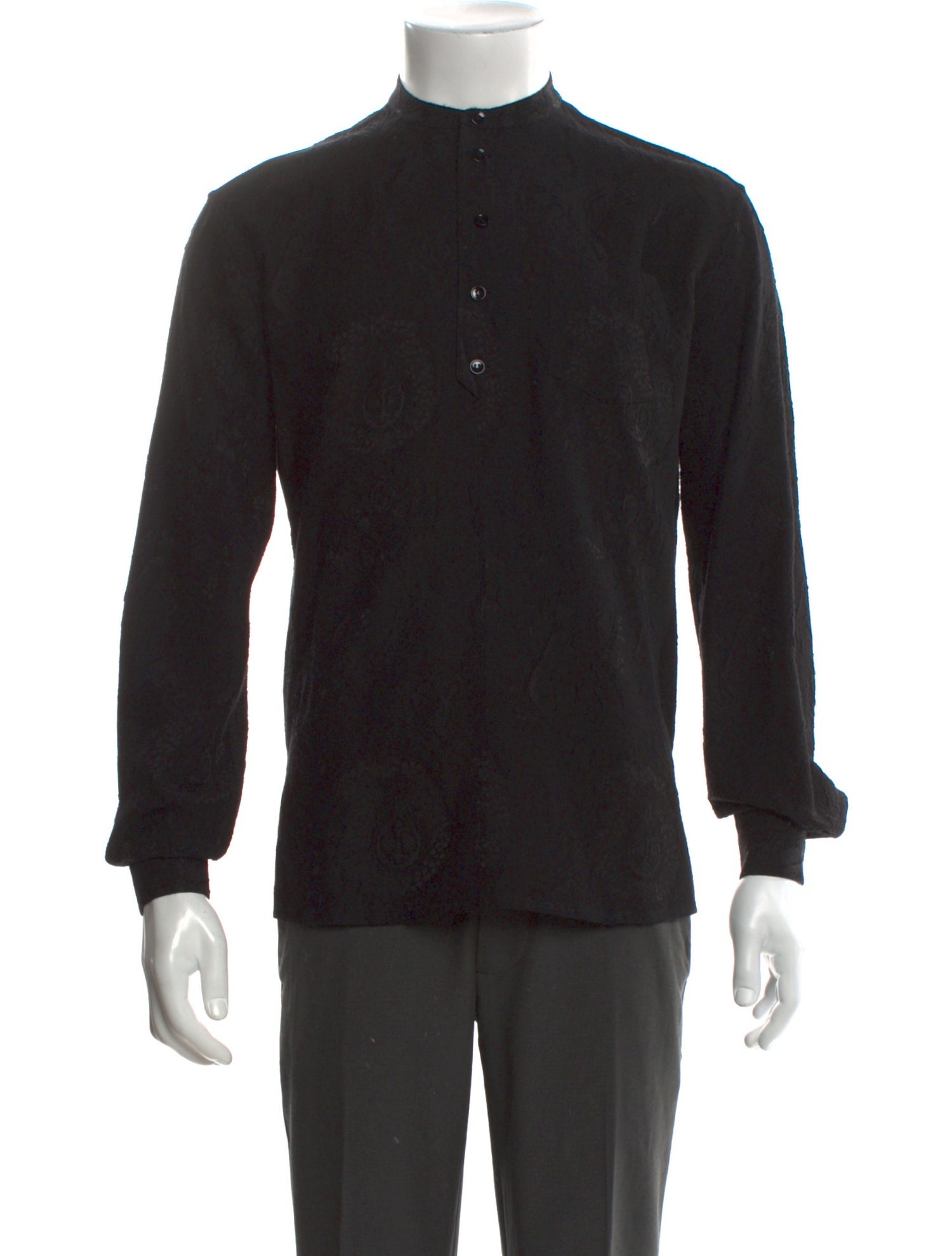 Saint Laurent 2018 Long Sleeve Shirt