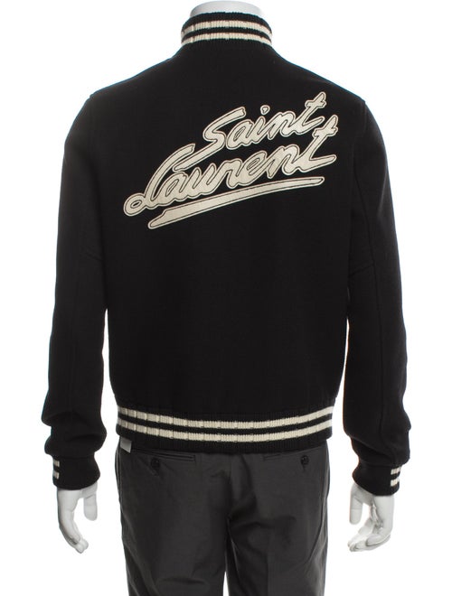 Saint Laurent 2020 Wool Varsity Jacket