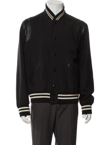 Saint Laurent Outerwear 2016 Teddy Varsity Jacket Us42, It52 | XL