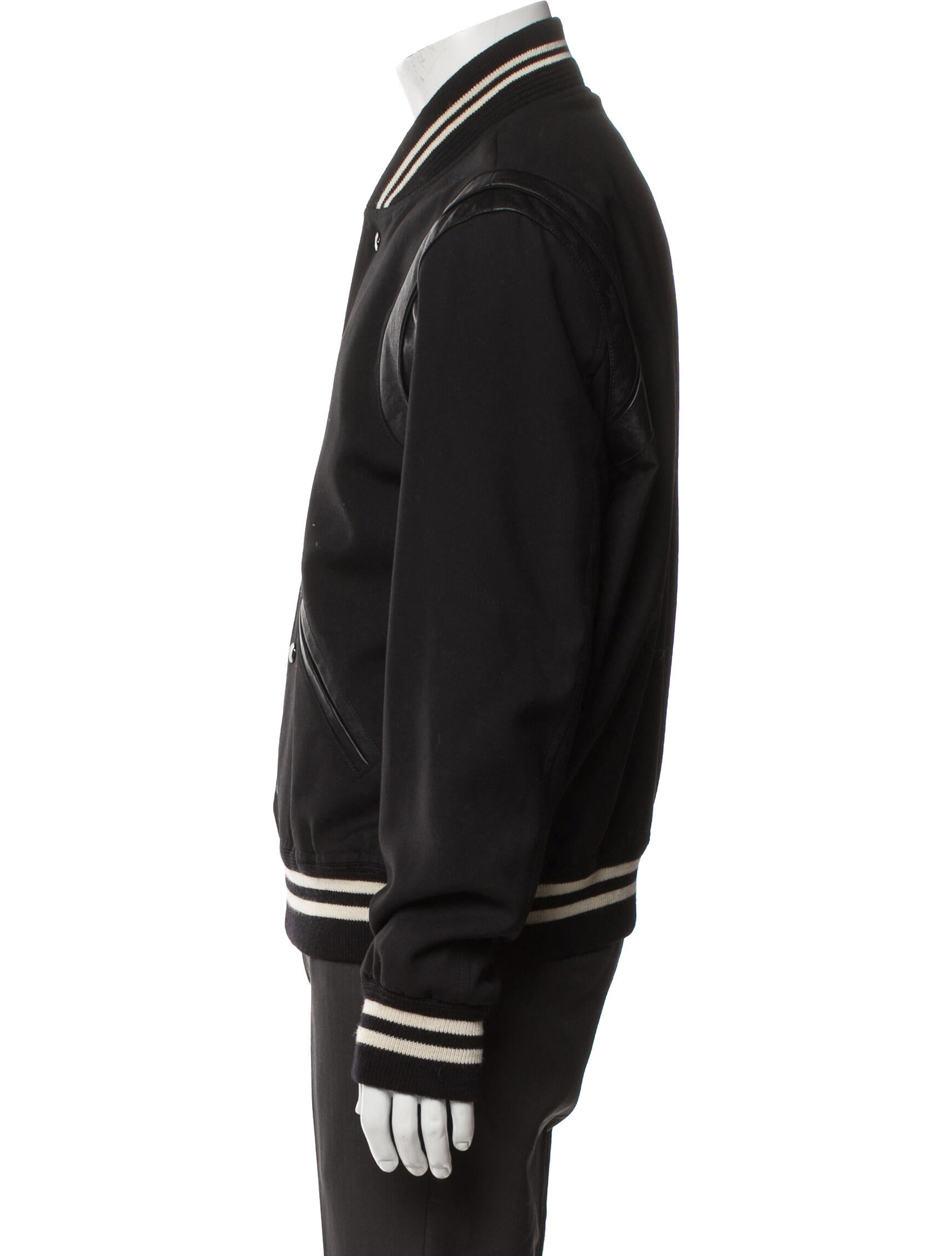 Saint Laurent 2016 Teddy Varsity Jacket