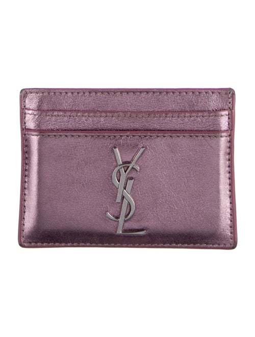 Saint Laurent 2021 Signature Logo Card Holder
