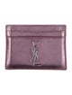 Saint Laurent 2021 Signature Logo Card Holder