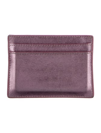 Saint Laurent 2021 Signature Logo Card Holder