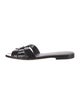 Saint Laurent Patent Leather Slides