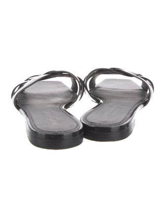 Saint Laurent Patent Leather Slides