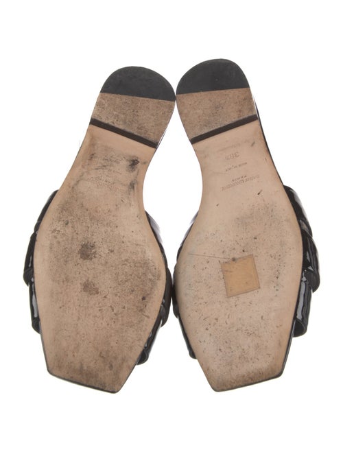 Saint Laurent Patent Leather Slides