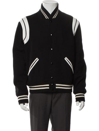 Saint Laurent 2015 Teddy Varsity Jacket