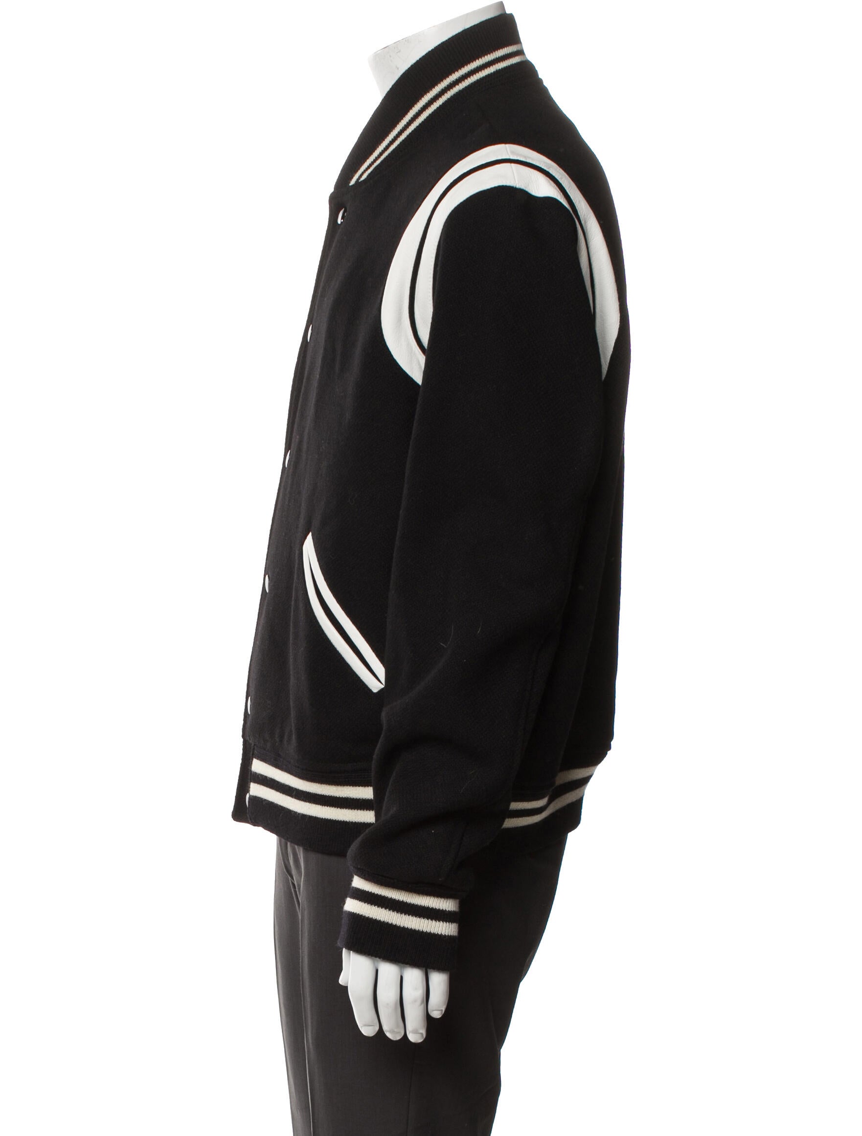 Saint Laurent 2015 Teddy Varsity Jacket