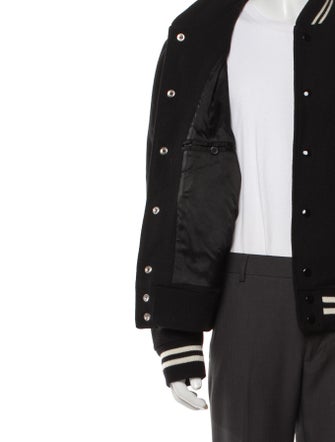 Saint Laurent 2015 Teddy Varsity Jacket