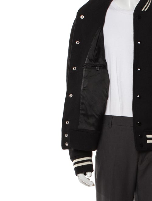 Saint Laurent 2015 Teddy Varsity Jacket