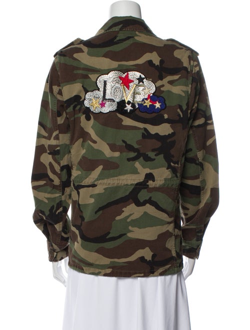 Saint Laurent Printed Utility Jacket