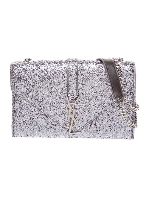 Saint Laurent Glitter Envelope Small