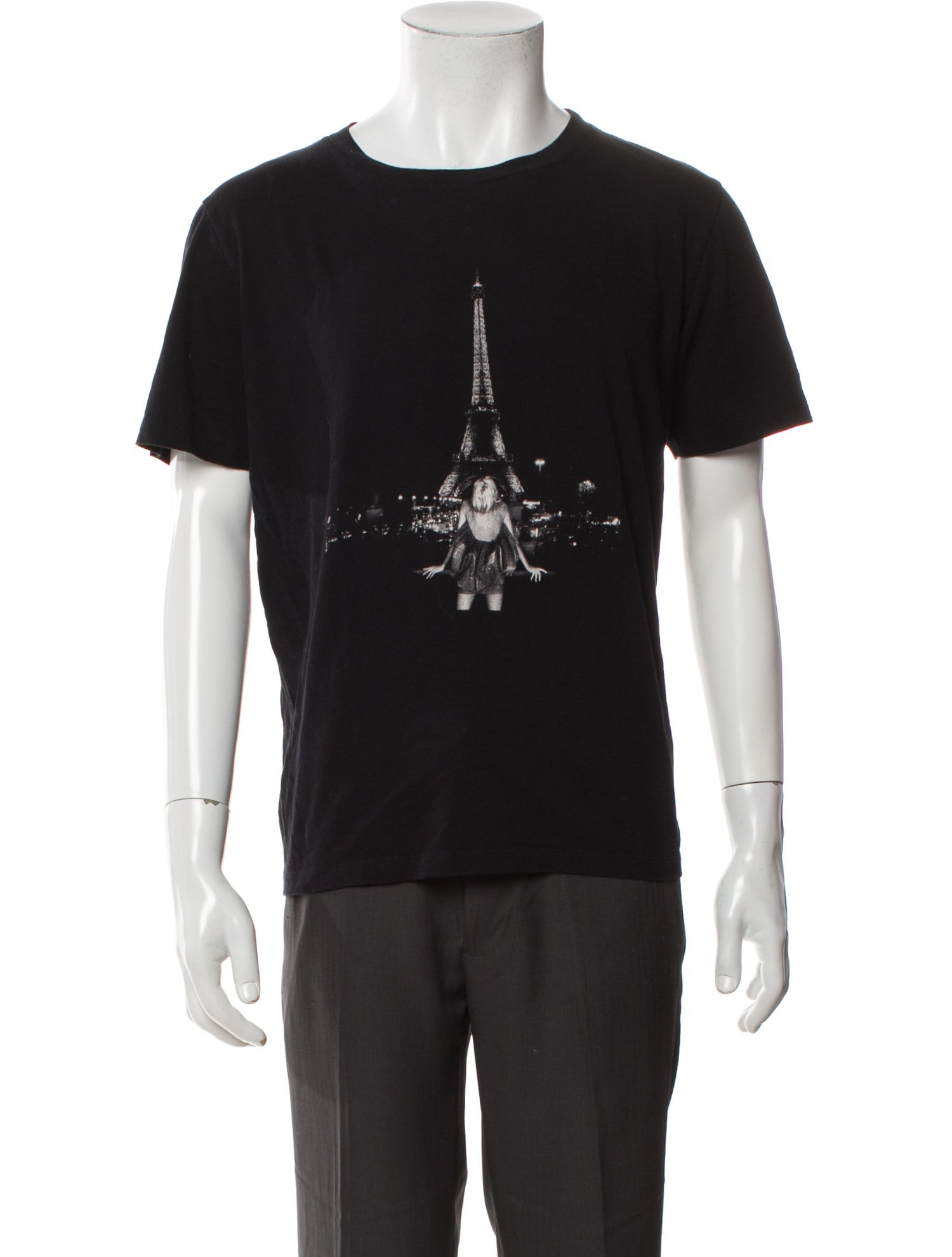 Saint Laurent 2018 "Eiffel Tower" T-Shirt