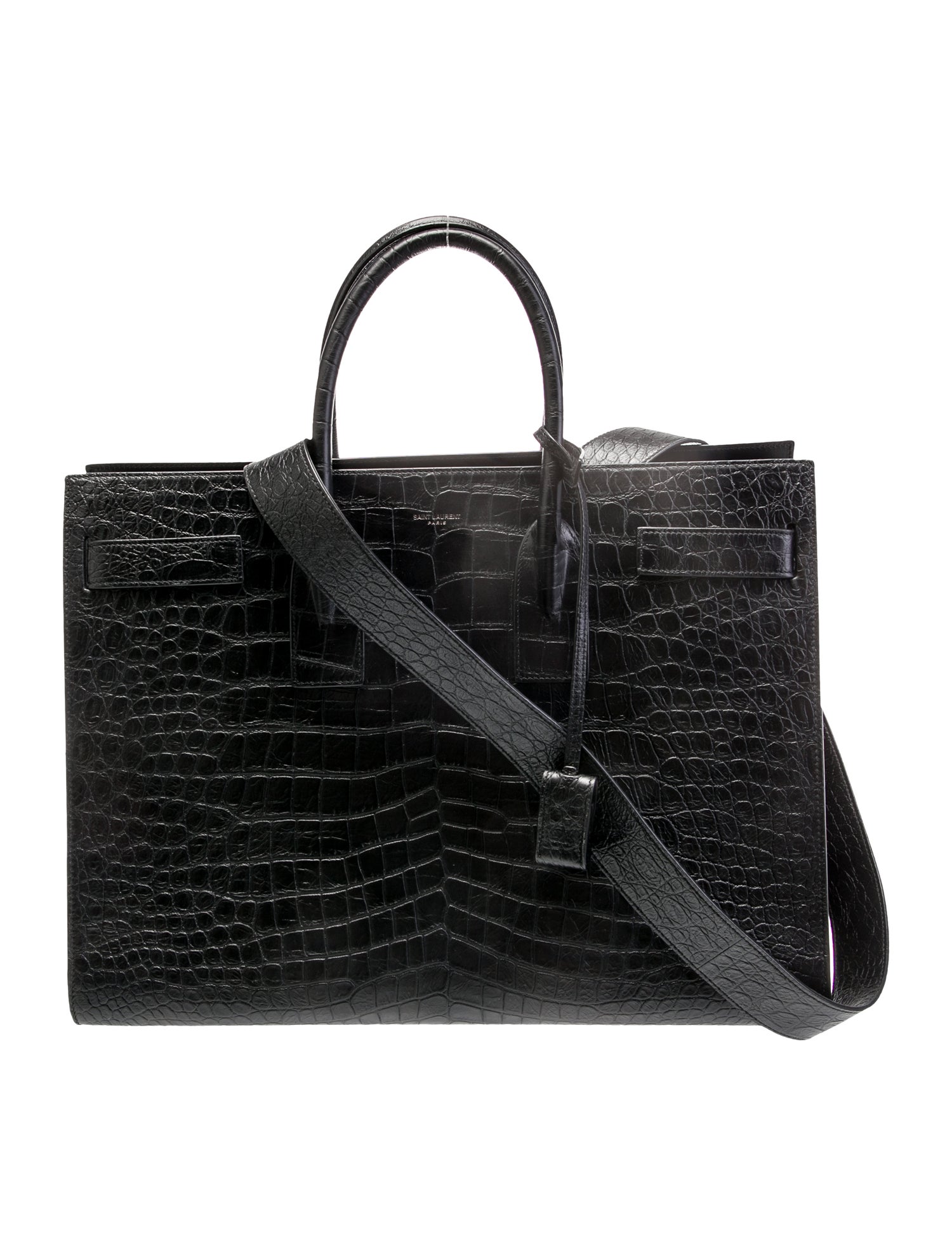 Saint Laurent Embossed Leather Sac De Jour Large 2023