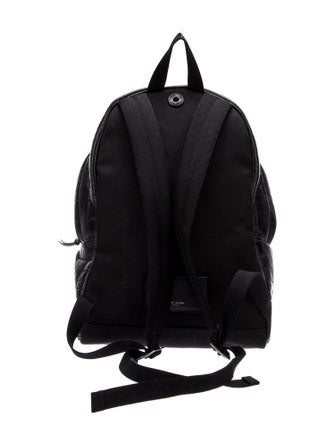 Saint Laurent Embossed Leather Backpack