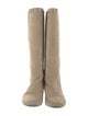 Saint Laurent Suede Riding Boots