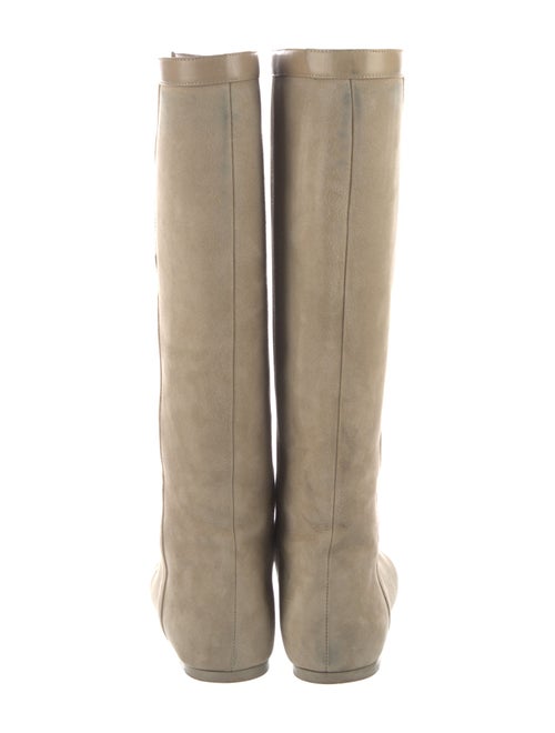Saint Laurent Suede Riding Boots