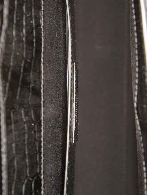 Saint Laurent Embossed Leather Manhattan