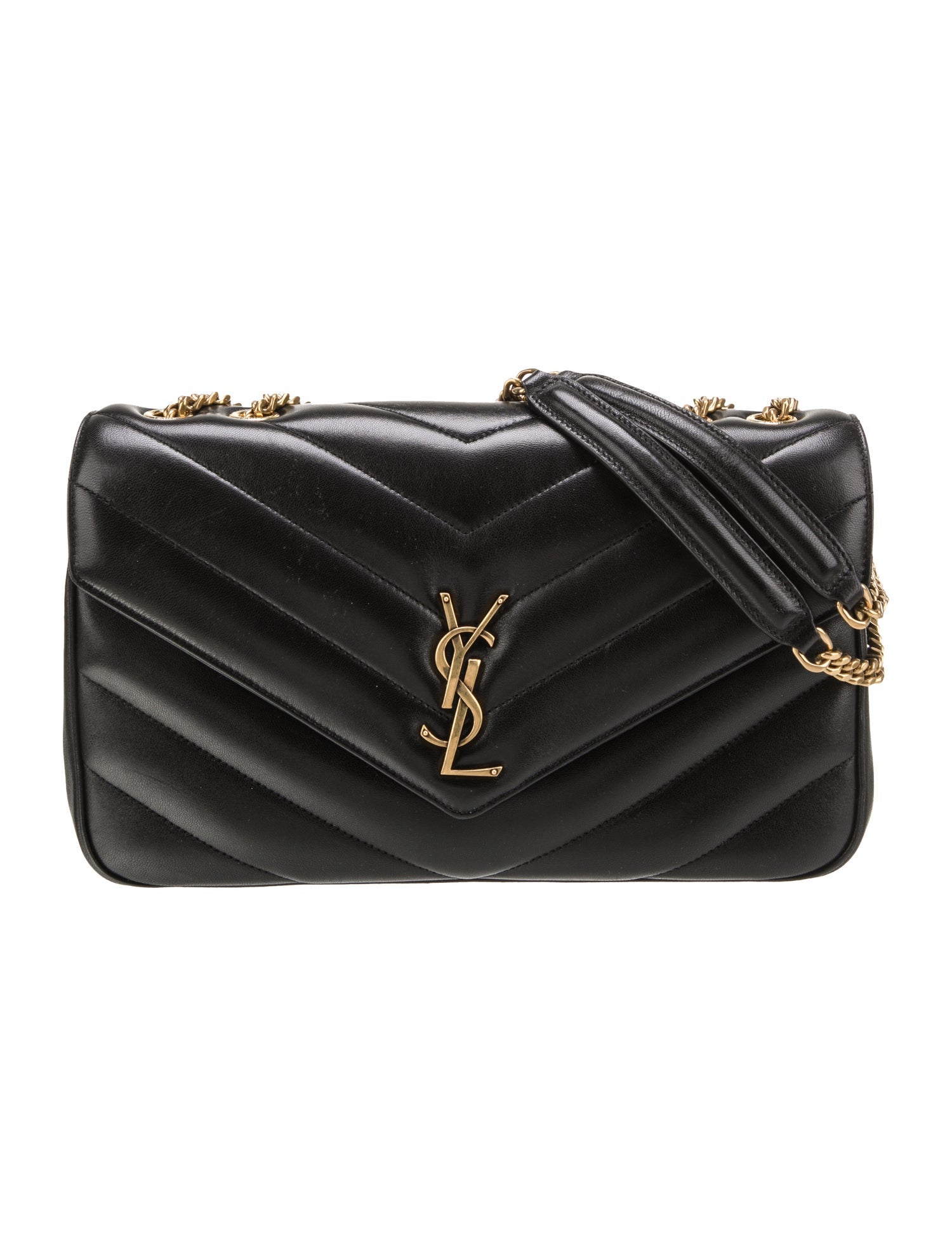Saint Laurent Leather LouLou Medium 2025