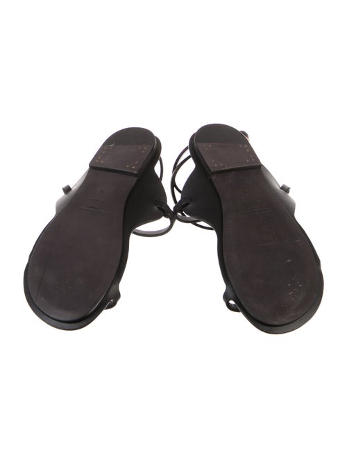 Saint Laurent Leather Gladiator Sandals