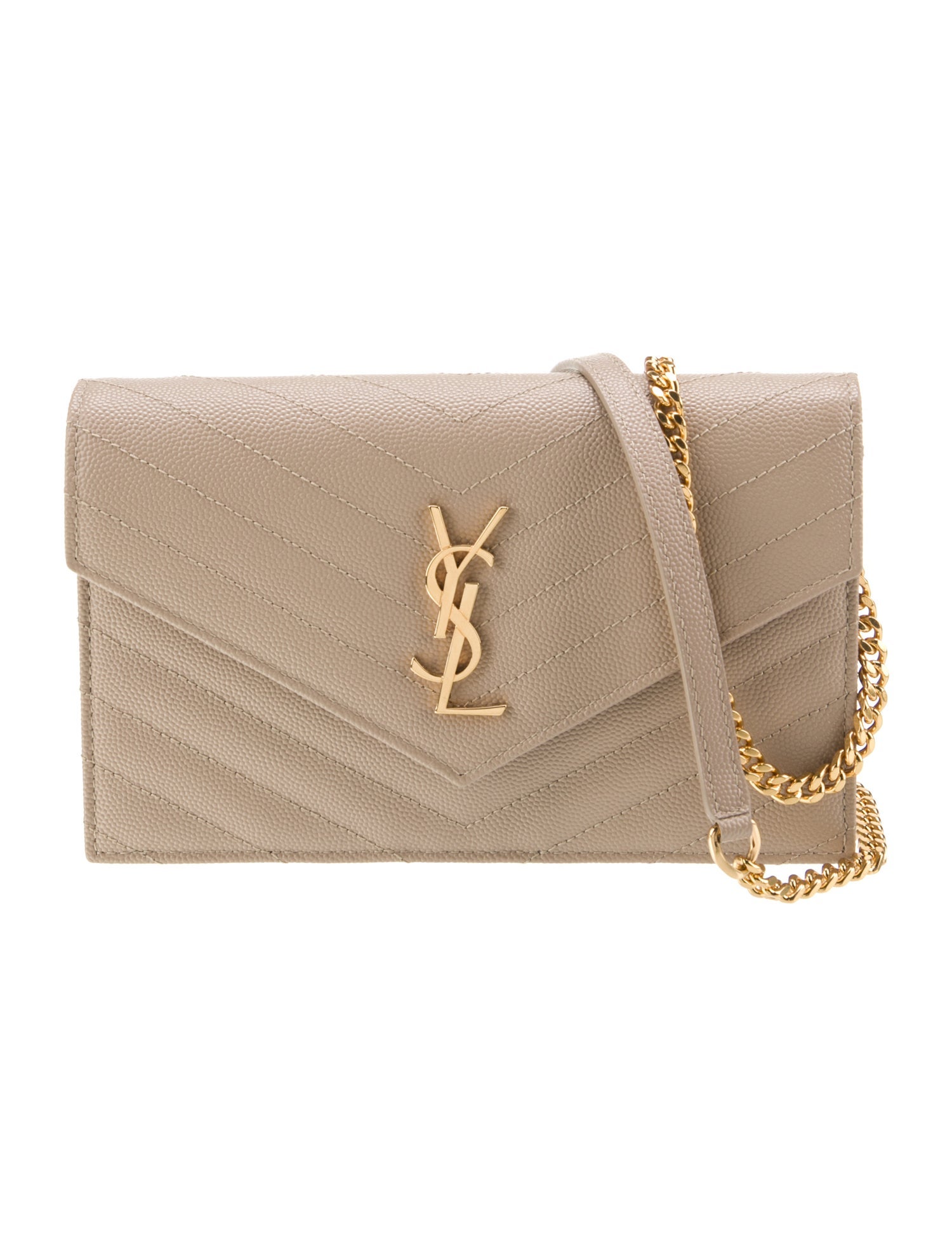 Saint Laurent Leather Cassandre