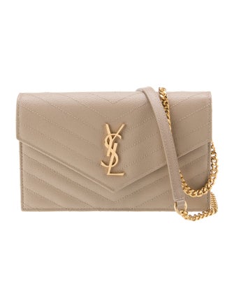 Saint Laurent Leather Cassandre