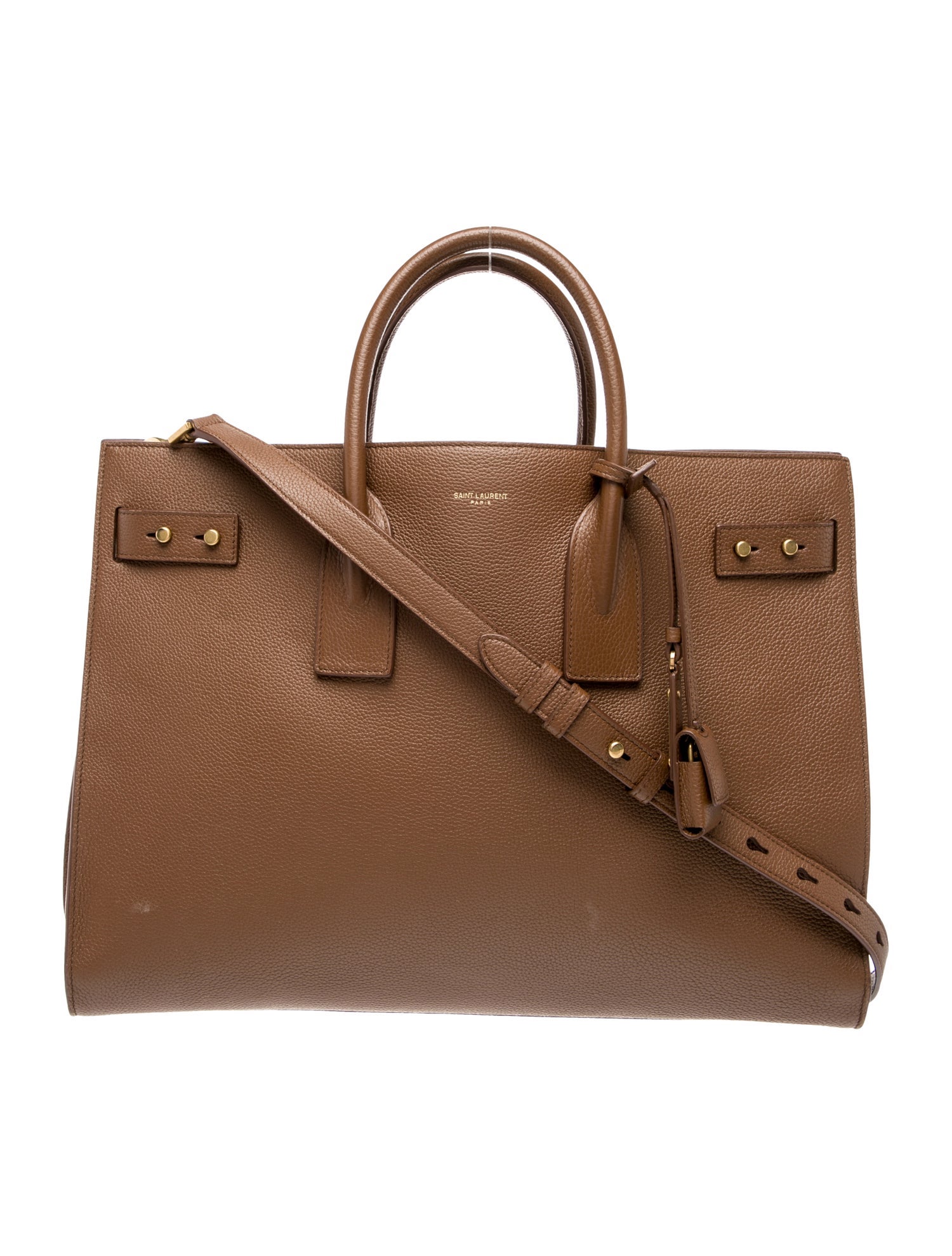 Saint Laurent Leather Sac De Jour Large 2023