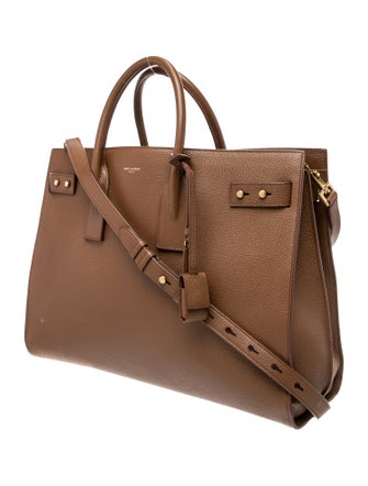 Saint Laurent Leather Sac De Jour Large 2023