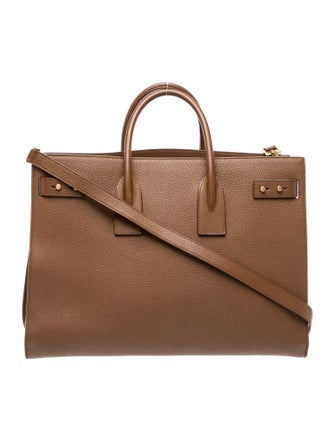 Saint Laurent Leather Sac De Jour Large 2023