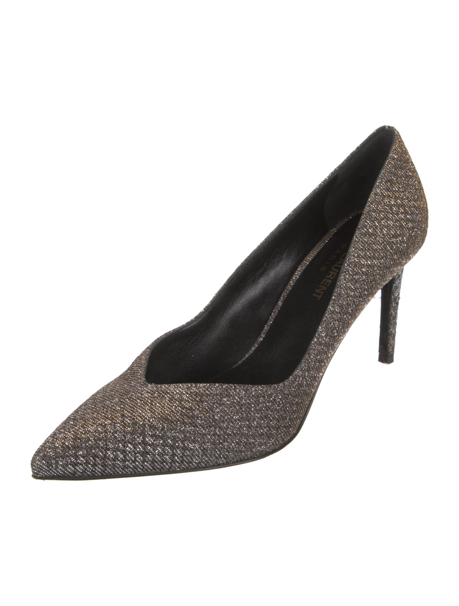 Saint Laurent Glitter Glitter Accents Pumps