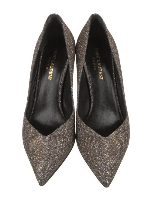 Saint Laurent Glitter Glitter Accents Pumps