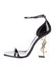 Saint Laurent Patent Leather Sandals