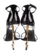 Saint Laurent Patent Leather Sandals